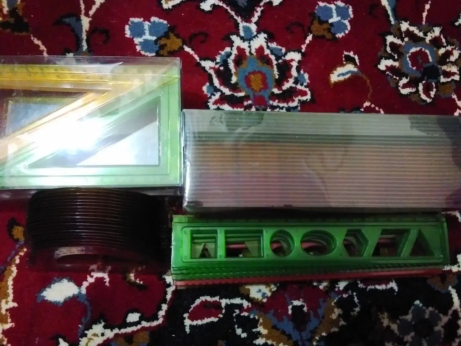 خط کش و گونیا و نقاله ژلهای|لوازم التحریر|گرگان, |دیوار