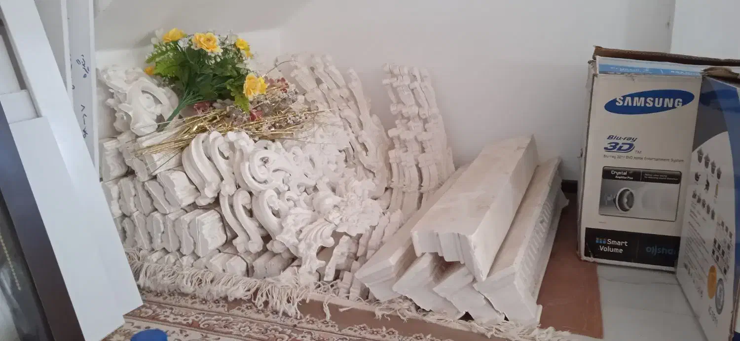 گچ بری|مصالح و تجهیزات ساختمان|ساروق, |دیوار