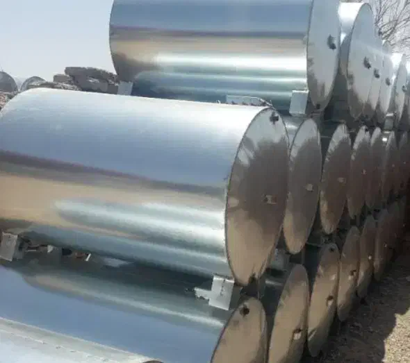 مخزن تانکر گالوانیزه|مصالح و تجهیزات ساختمان|هرسین, |دیوار