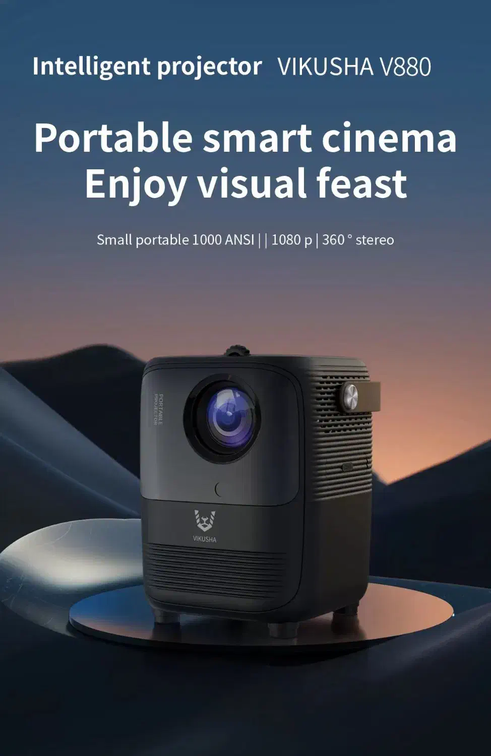 ویدئو پرژکتور شارژی هوشمند اندروید|تلویزیون و پروژکتور|ساوه, |دیوار