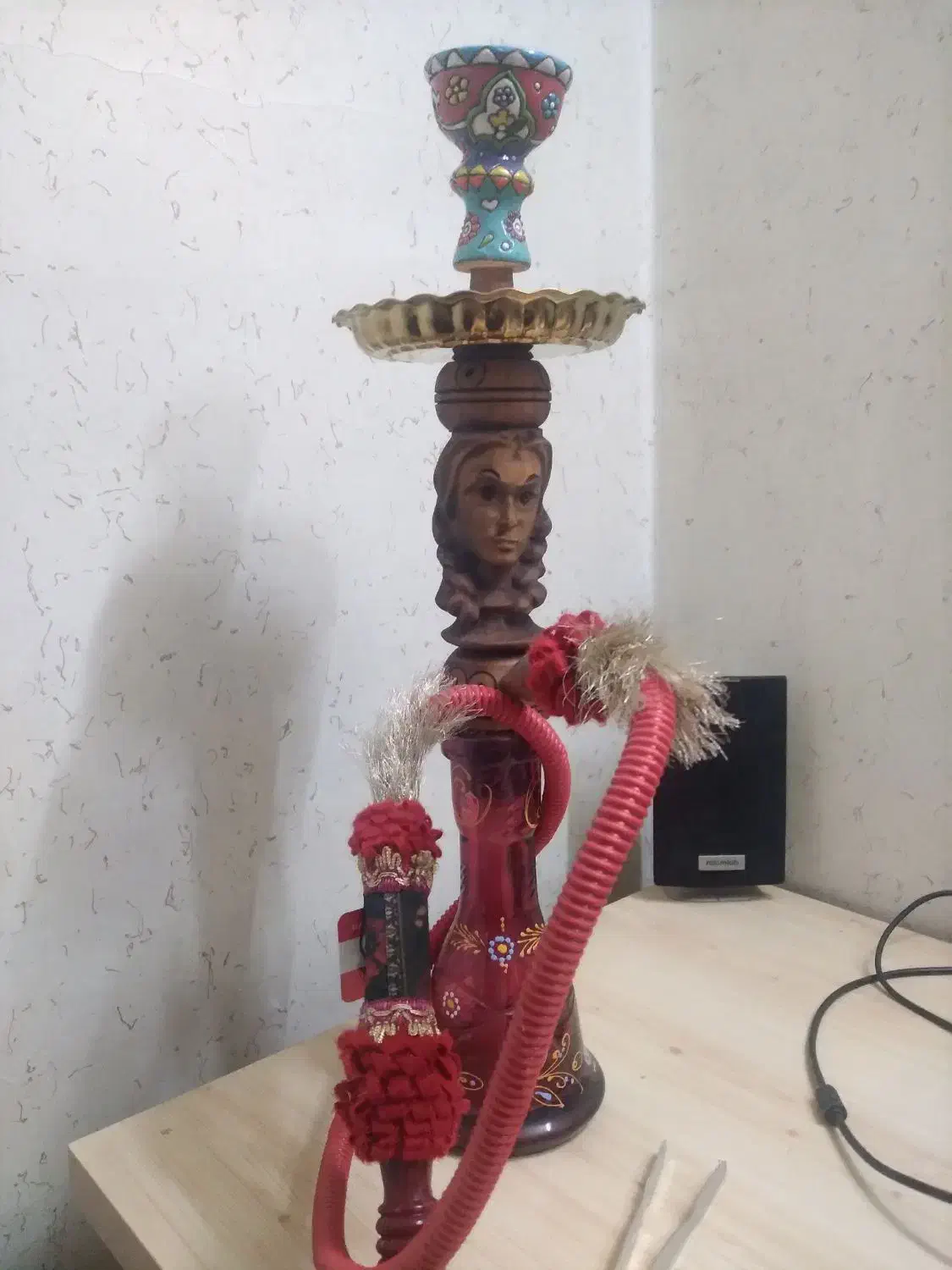 قلیون کاملا اک مارک دار|صنایع دستی و سایر لوازم تزئینی|شاهینشهر, شهرک گلدیس|دیوار