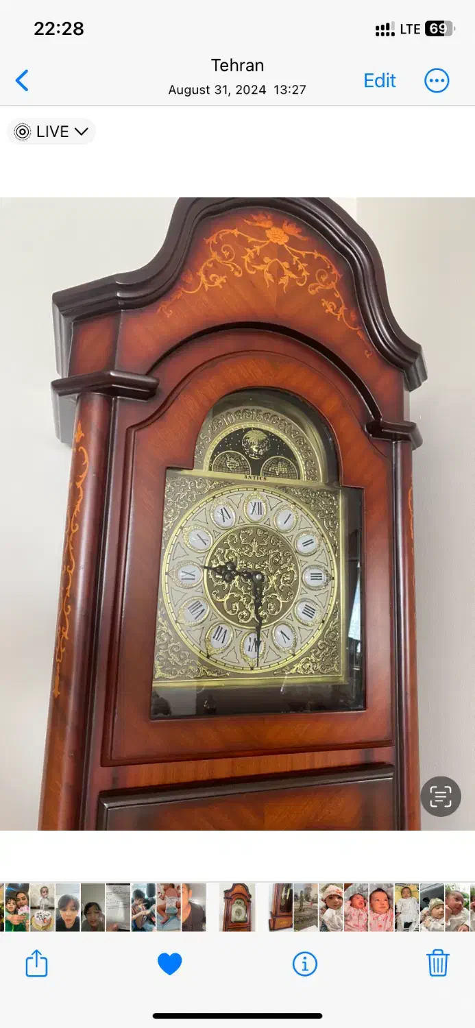 ساعت معرق|ساعت دیواری و تزئینی|کرج, شهرک سهرابیه|دیوار