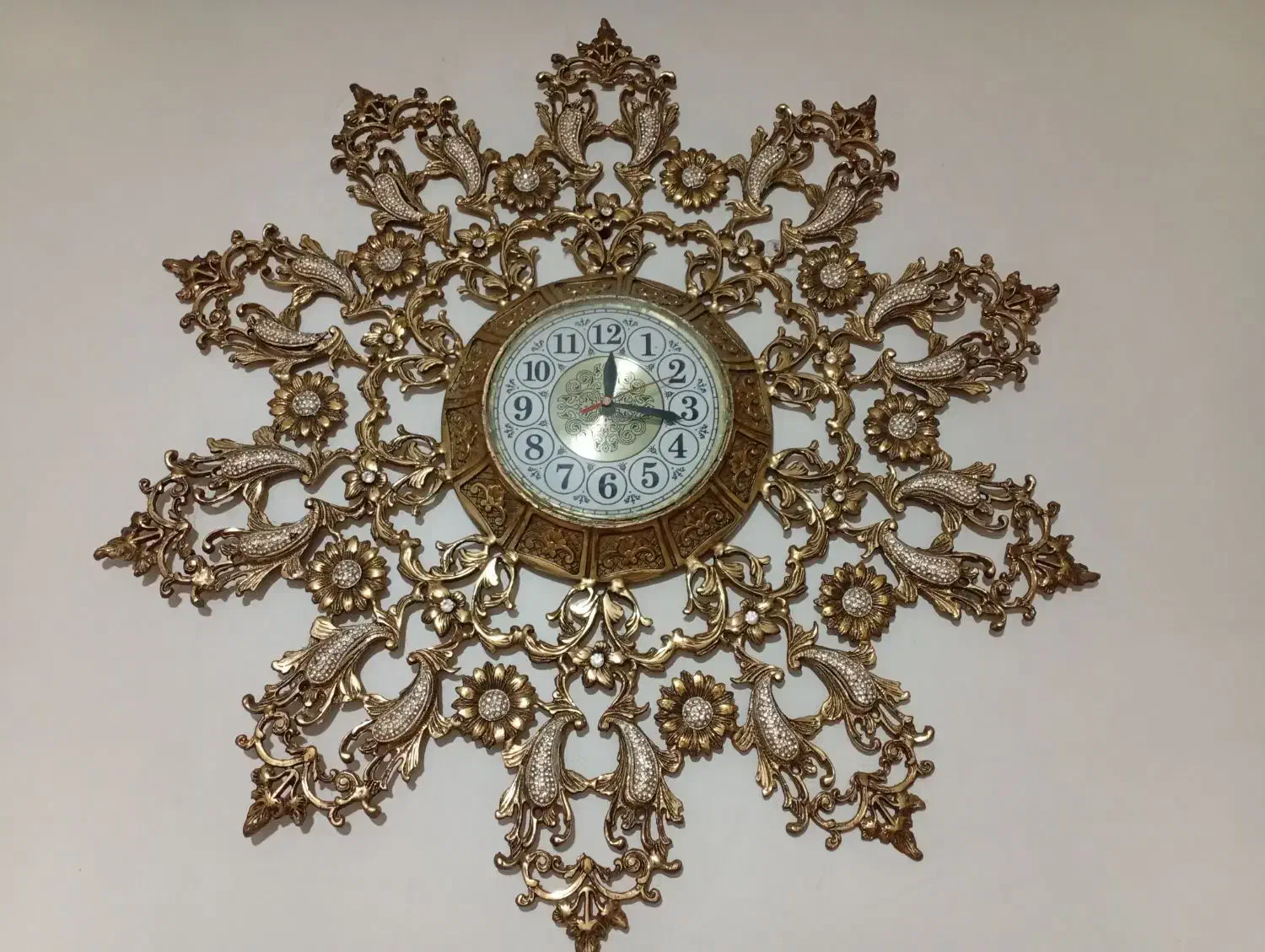 ساعت تمام برنجی|ساعت دیواری و تزئینی|قرچک, مهدیه|دیوار