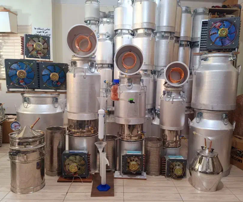 دیگ ۲۸۰۰L گلابگیر ۳۵۰DL دیگ عرقگیر TORتقطیر|ظروف پختوپز|مشهد, هدایت|دیوار