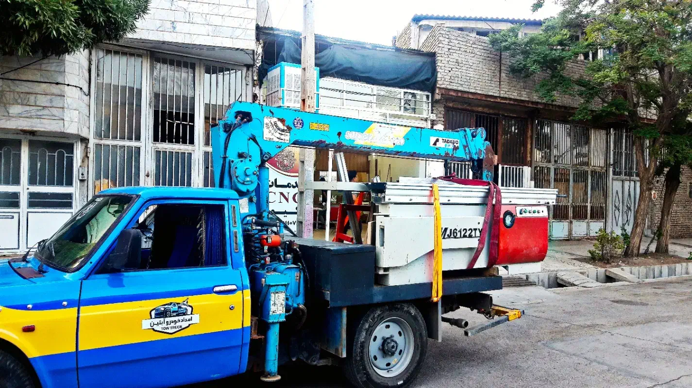 جرثقیل نیسان(بالابر ارتفاع ۱۵متر) یدک کش|خدمات حمل و نقل|مشهد, طبرسی شمالی|دیوار