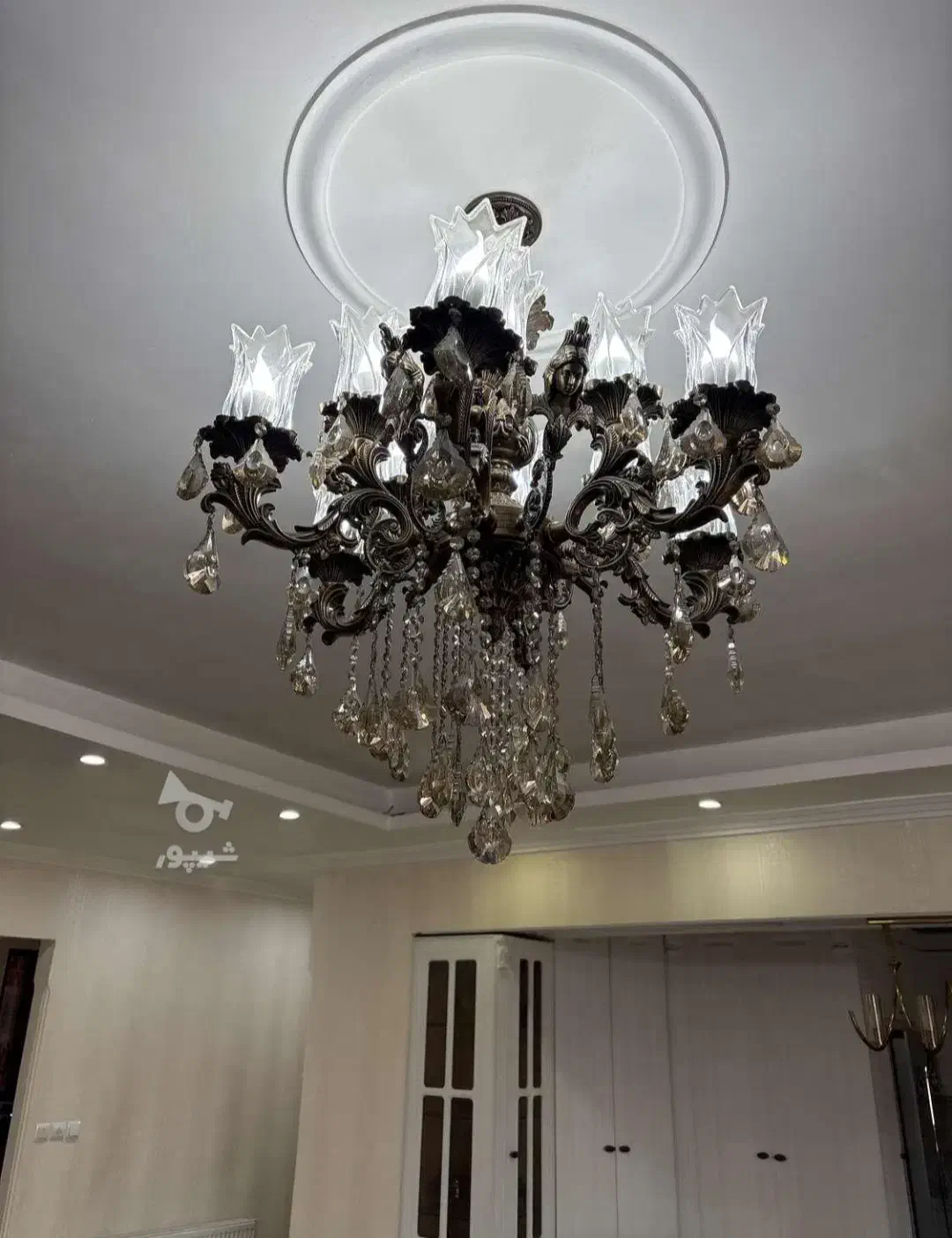 لوستر|لوستر و چراغ آویز|قائم‌شهر, |دیوار