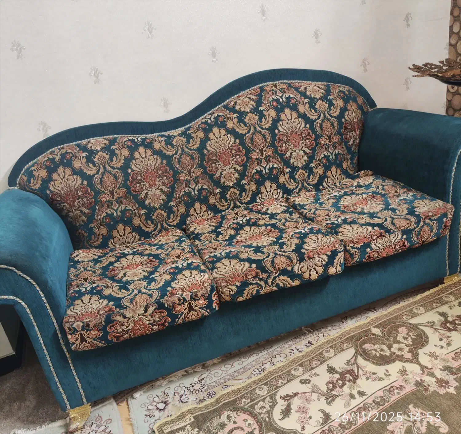 مبل راحتی 7نفره|مبلمان خانگی و میز عسلی|قرچک, شهرک طلائیه|دیوار