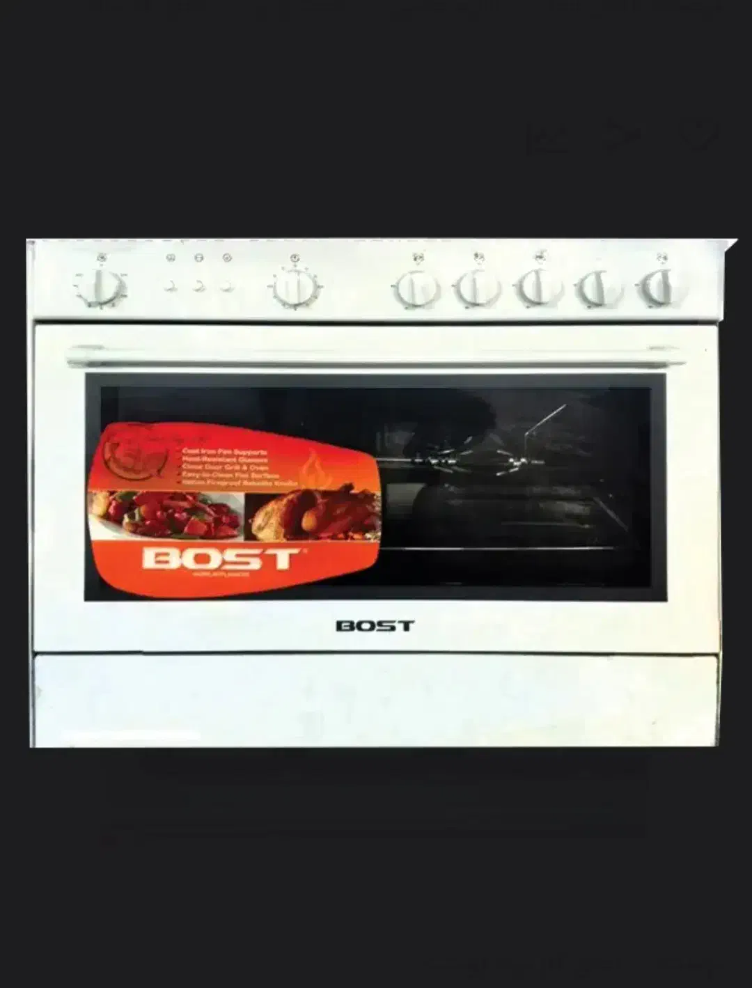 گاز فر دار BOST|اجاق گاز و لوازم برقی پختوپز|مرودشت, فاز دوم شهرک فرهنگیان|دیوار