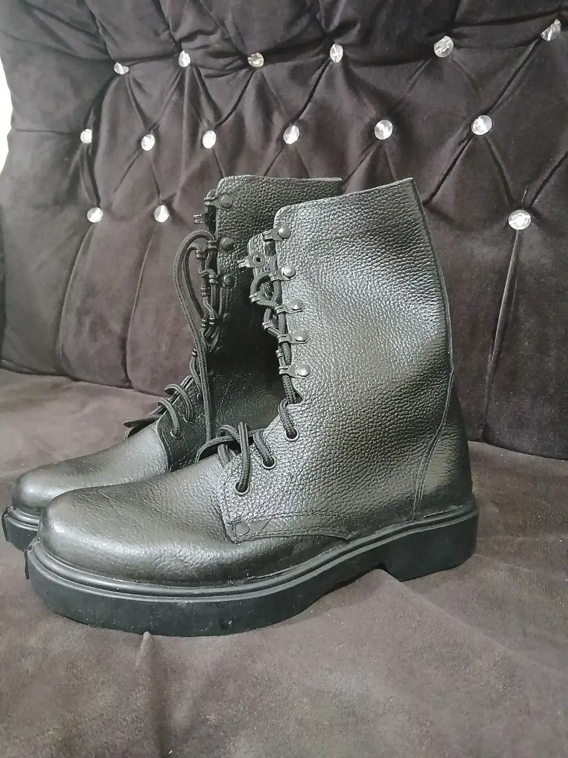 پوتین مردانه چرمی|کیف، کفش، کمربند|بروجرد, |دیوار