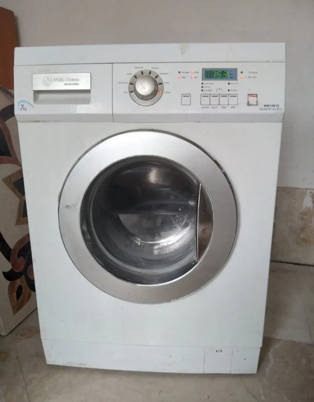 ماشین لباسشویی|ماشین لباسشویی و خشککن لباس|بومهن, |دیوار