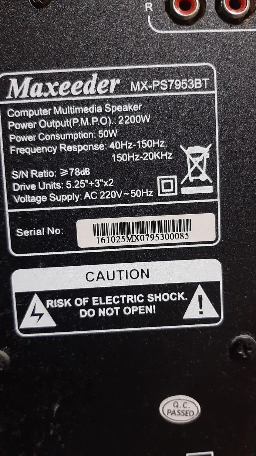 اسپیکر مکسدر درحد نو|سیستم صوتی خانگی|تهران, صد دستگاه|دیوار