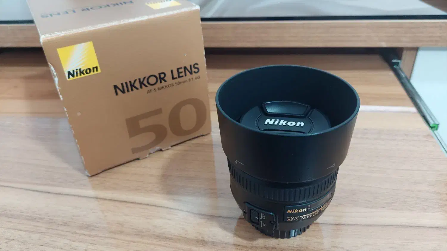 لنز نیکون فیکس ۵۰|دوربین عکاسی و فیلم‌برداری|زنجان, |دیوار