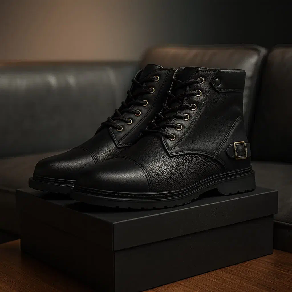 نیم بوت مردانه مشکی Farnod|کیف، کفش، کمربند|تهران, مدائن|دیوار