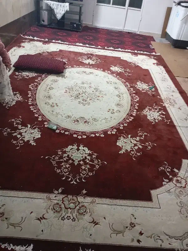 فرش دوازده متری 2عدد|فرش|ری, شهرک نظامی|دیوار