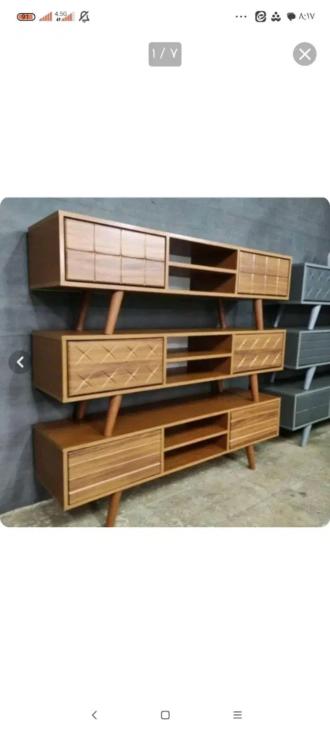 میز تلویزیون خطی ، کمد جالباسی و جا رختخوابی|میز تلویزیون|قروه, |دیوار