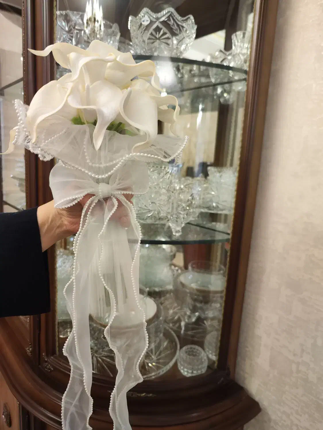 دسته گل لمسه خارجی عروس، دسته گل عروس|گل مصنوعی|تهران, ازگل|دیوار