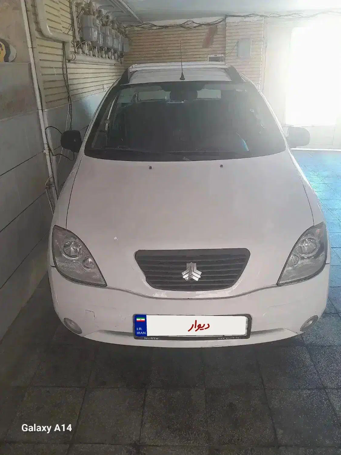 تیبا SX دوگانه شرکتی سفید مدل 96|خودرو سواری و وانت|سمنان, |دیوار