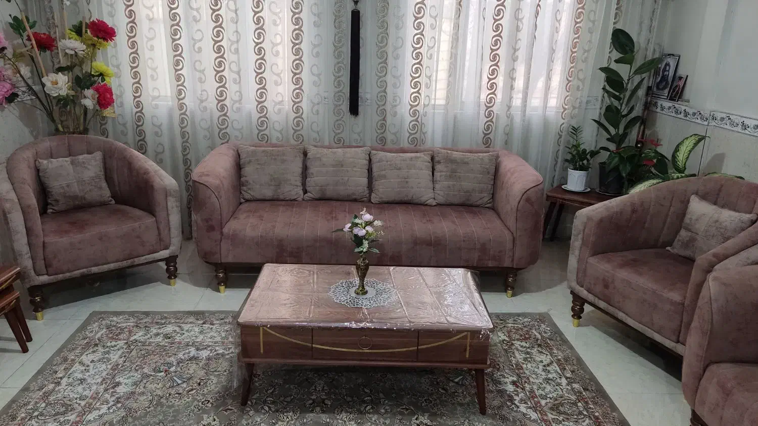 مبل راحتی|مبلمان خانگی و میز عسلی|مشکین‌دشت, |دیوار