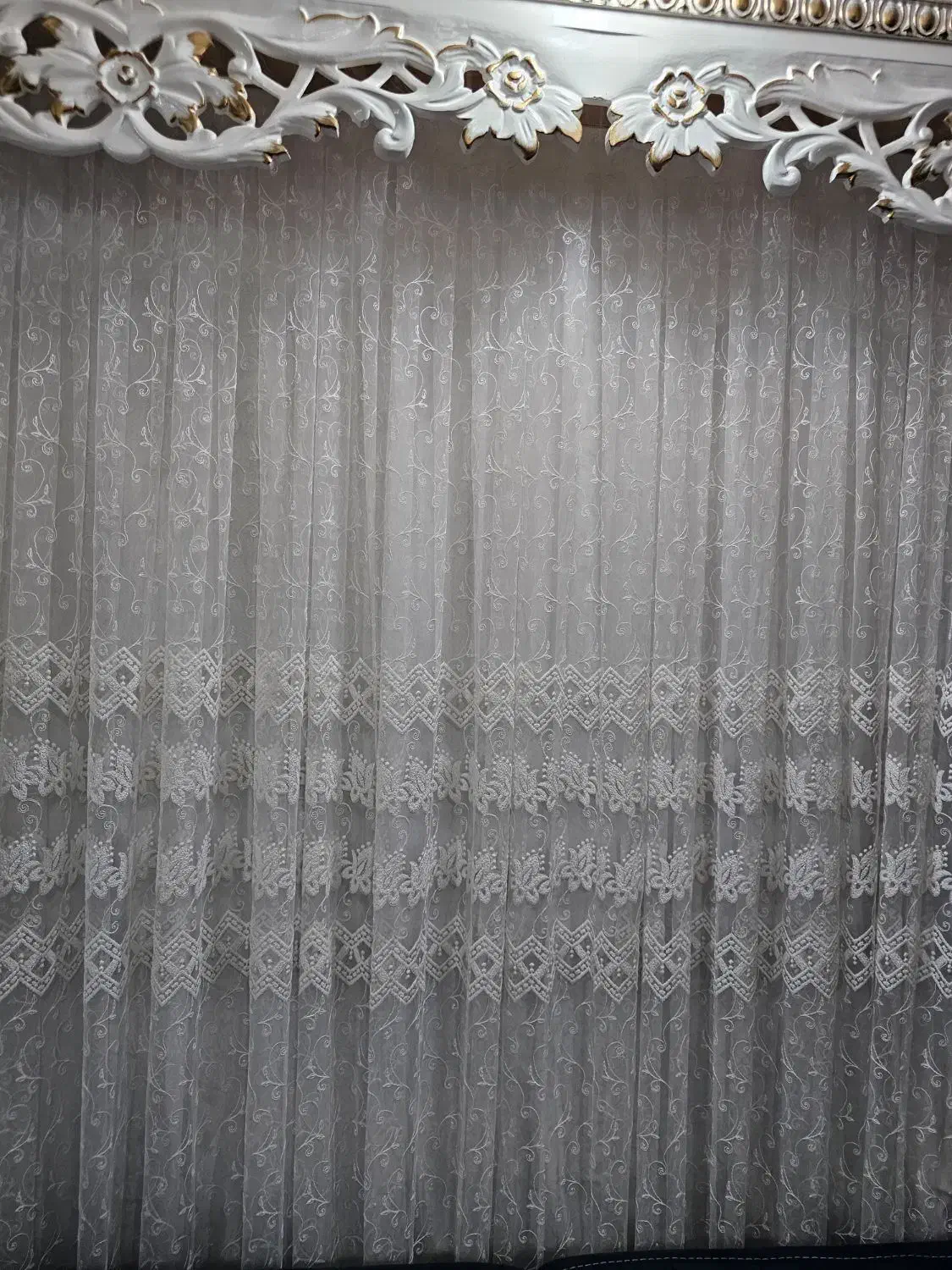 پرده پذیرایی و اشپزخانه|پرده، رانر، رومیزی|نشتارود, |دیوار