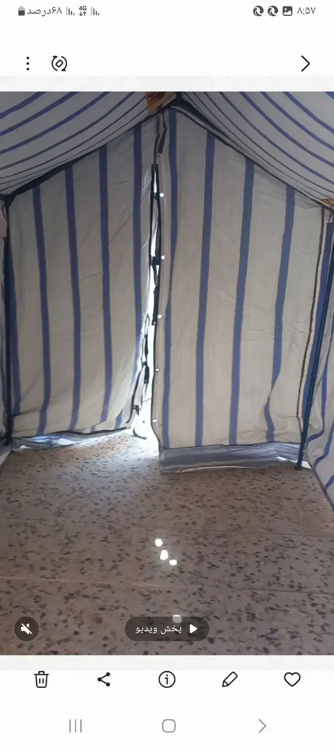 چادر مسافرتی خیمه ای|کوهنوردی و کمپینگ|داراب, |دیوار