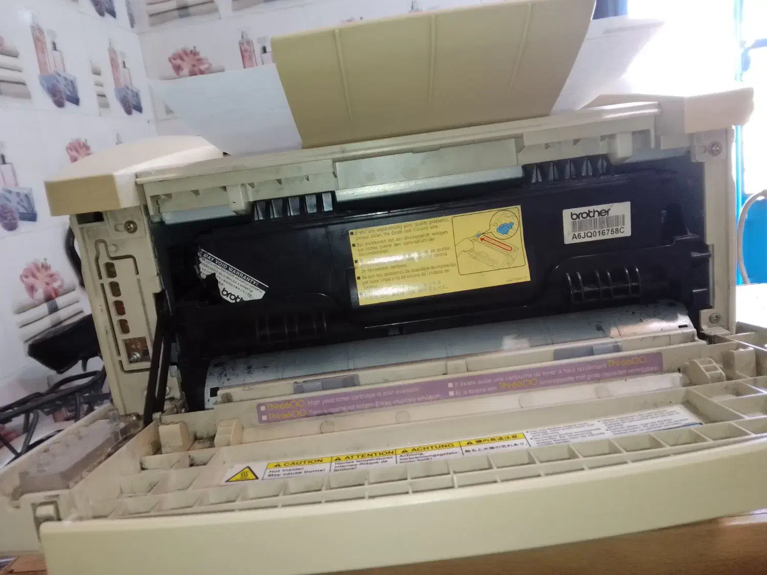 پرینتر لیزری تک کاره سیاه و سفید  Brother|پرینتر، اسکنر، کپی، فکس|گیان, |دیوار