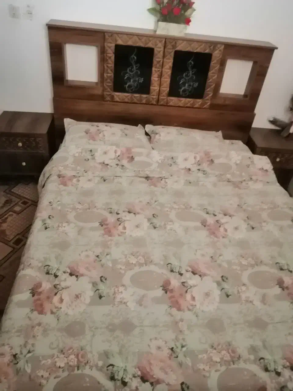 تخت خواب دو نفره|تخت و سرویس خواب|قم, سید معصوم|دیوار