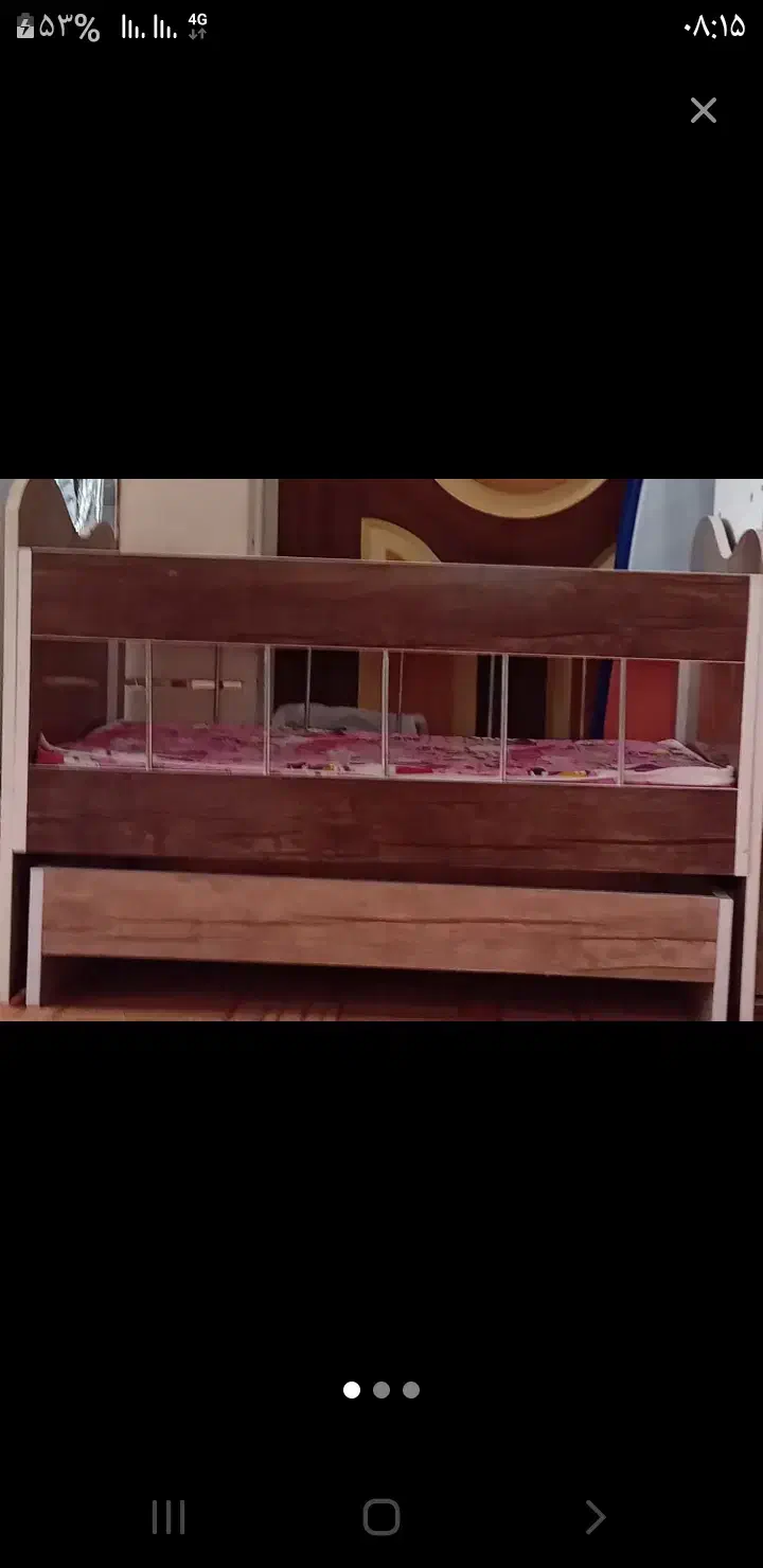 گهواره کودک|تخت و سرویس خواب|قیدار, |دیوار