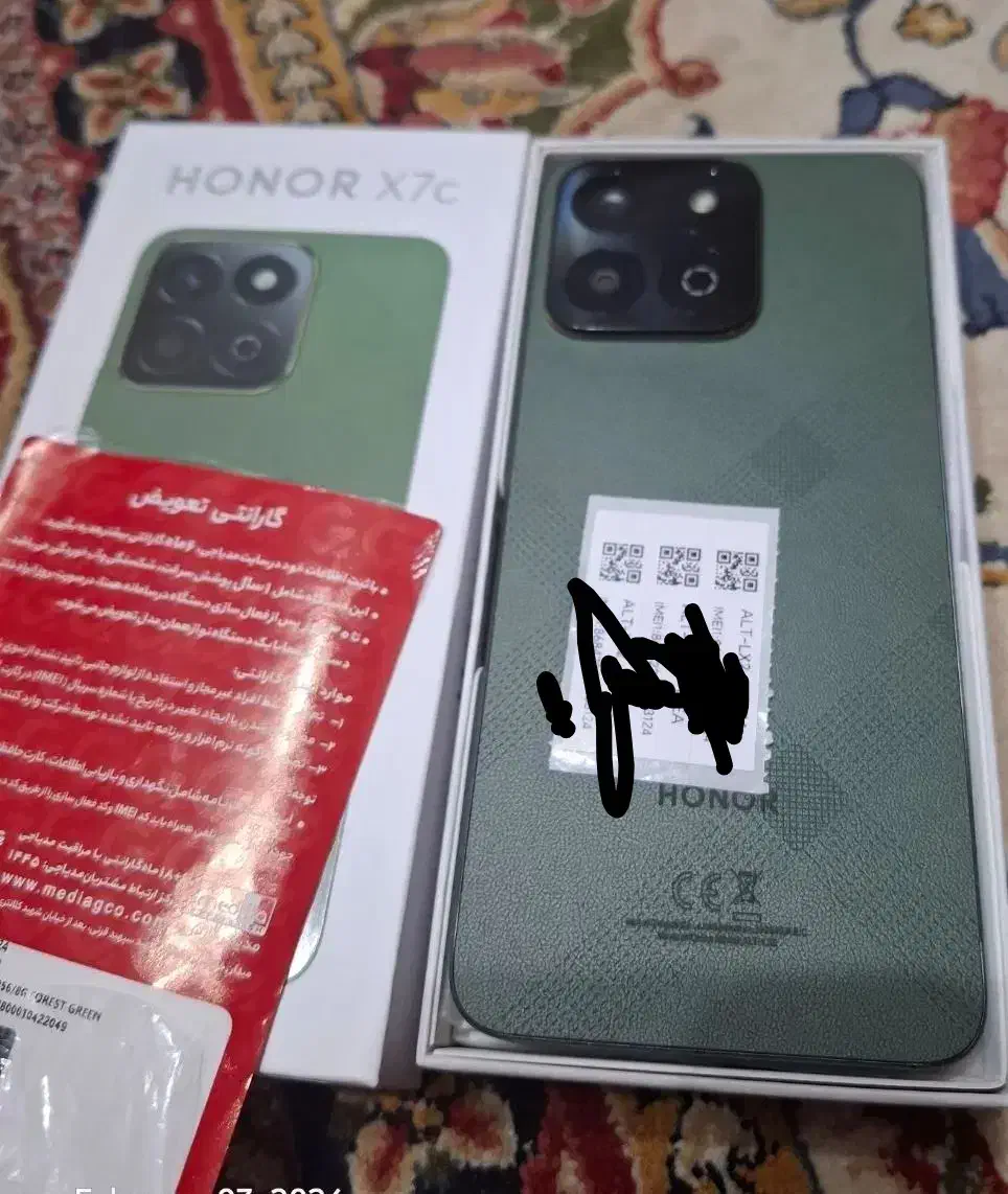آنر X7c Honor 256 گیگ|موبایل|تهران, وردآورد|دیوار