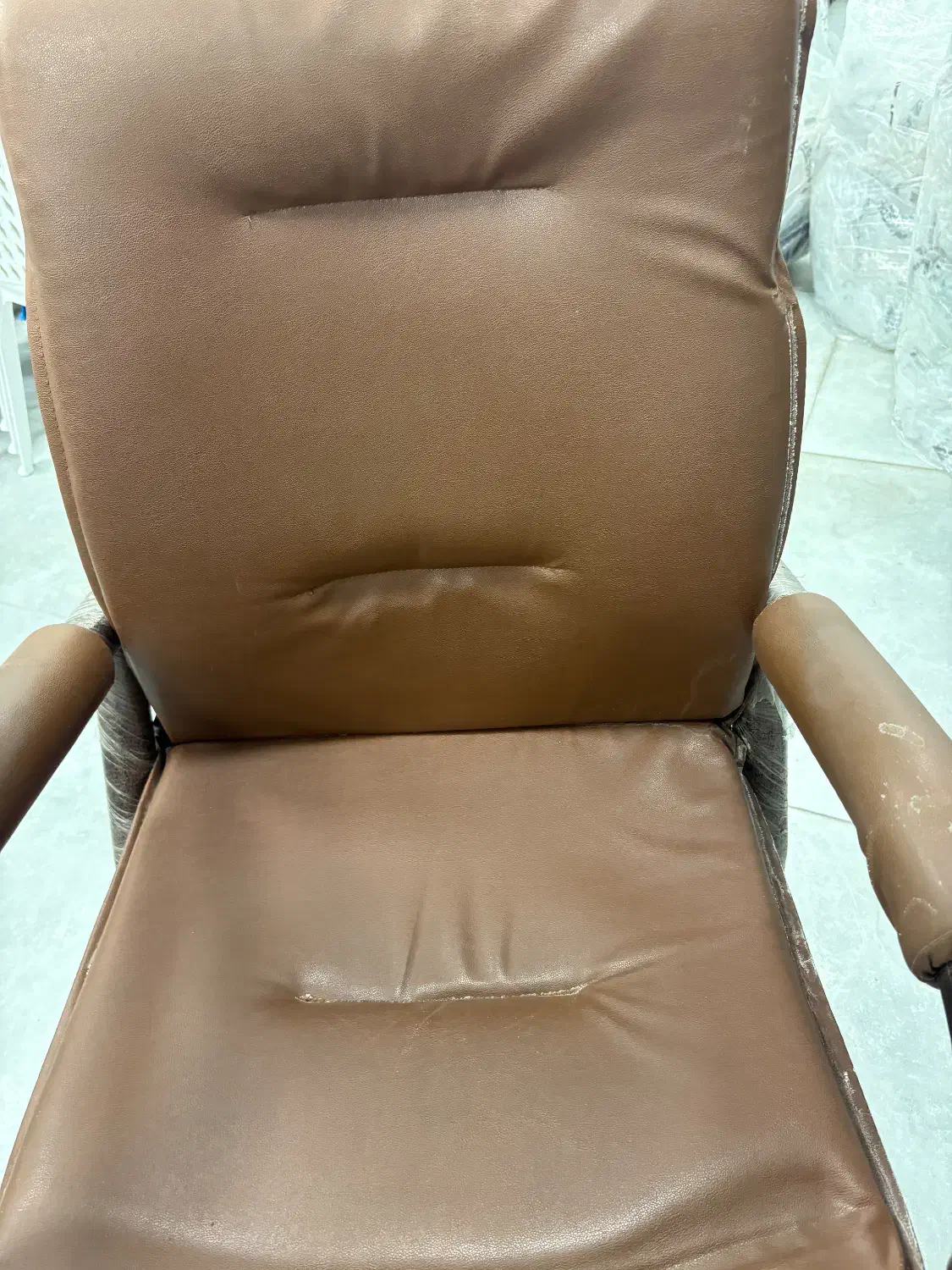 صندلی انتظار قهوه ای|مبلمان اداری|شاهرود, |دیوار