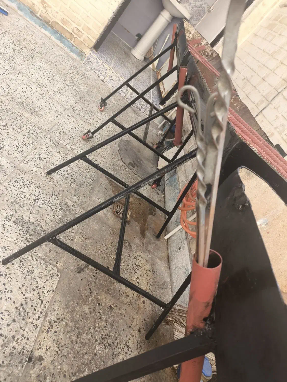 منقل کبابی پایه دار،منقل،منقل کبابی،منقل ذغالی|کافیشاپ و رستوران|آبادان, |دیوار