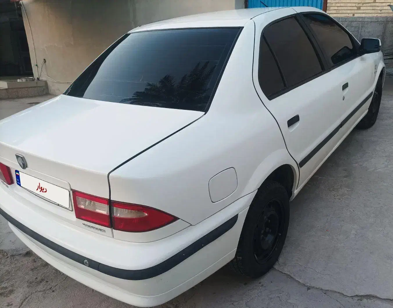 سمند LX سفید دوگانه شرکتی مدل 1390|خودرو سواری و وانت|میناب, |دیوار