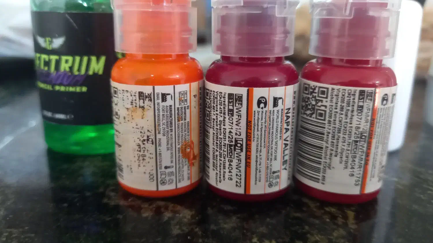 رنگ تاتو|آرایشی، بهداشتی، درمانی|دلوار, |دیوار