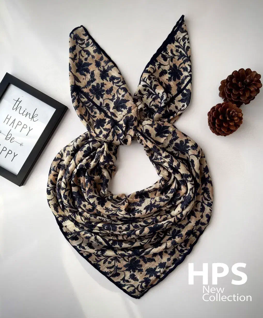 روسری طرح ترمه گلدار|لباس|دیواندره, |دیوار