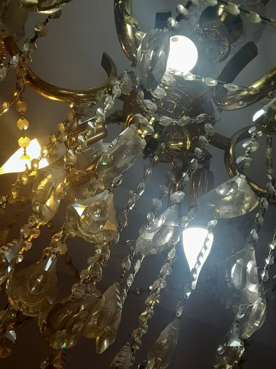 لوستر ۹ شعله|لوستر و چراغ آویز|ماهدشت, |دیوار