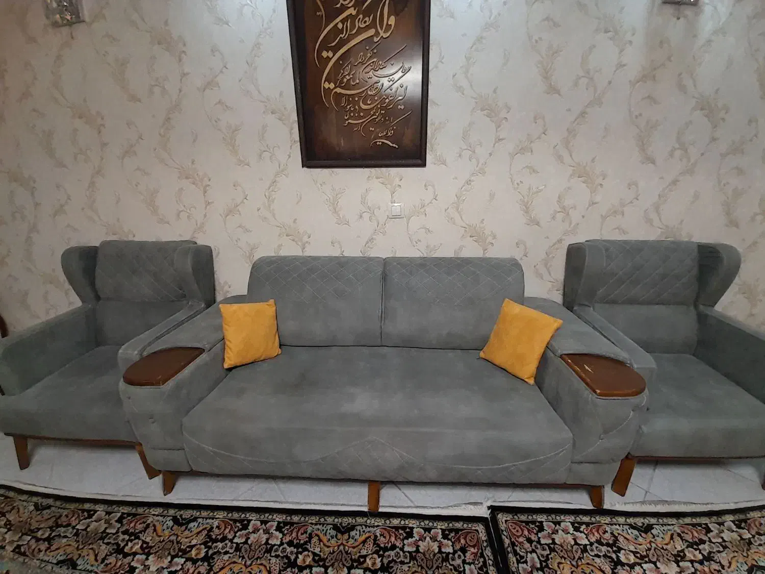 مبلمان وچوب|مبلمان خانگی و میز عسلی|همدان, |دیوار