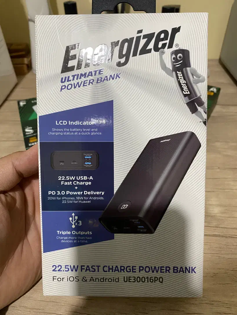 پاوربانک 30000 میلی آمپر انرجایزر|لوازم جانبی موبایل و تبلت|تهران, دبستان|دیوار