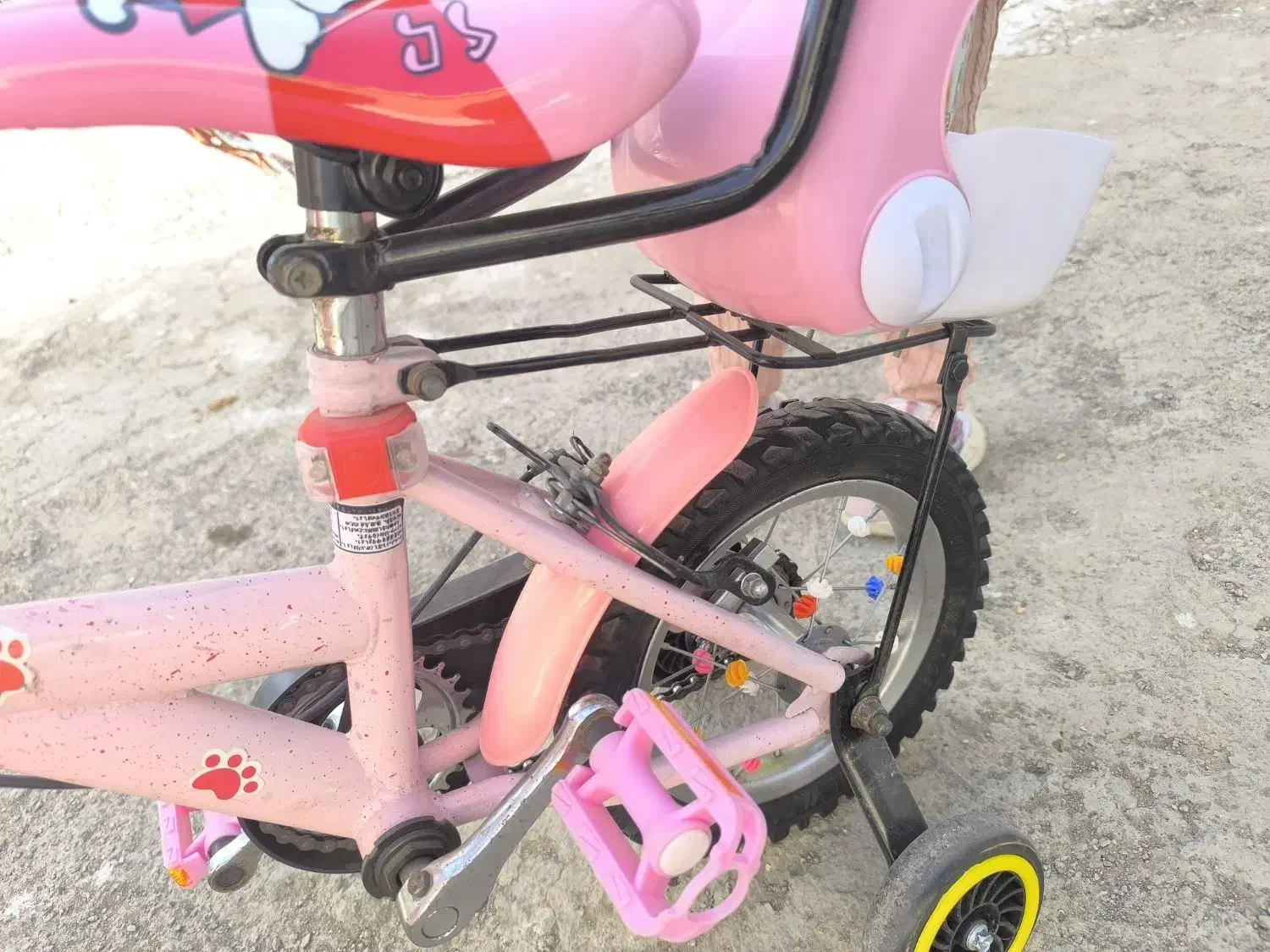 دوچرخه دخترانه سایز ۱۲|دوچرخه، اسکیت، اسکوتر|محمدیه-قزوین, |دیوار