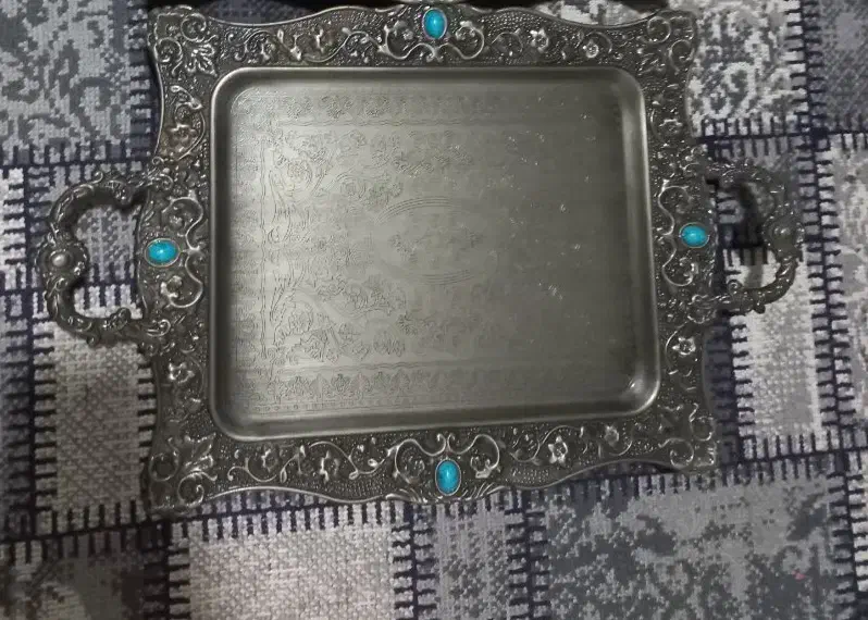 سینی پیوتر|ظروف سرو و پذیرایی|کنگاور, |دیوار