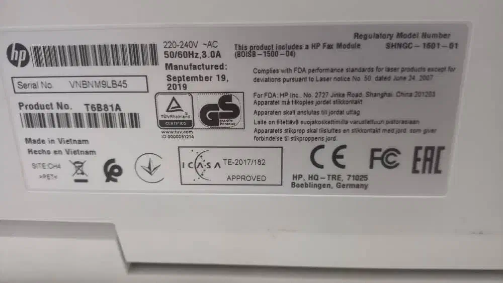 پرینتر نو اصل ویتنام hp|پرینتر، اسکنر، کپی، فکس|ورامین, ورامین|دیوار