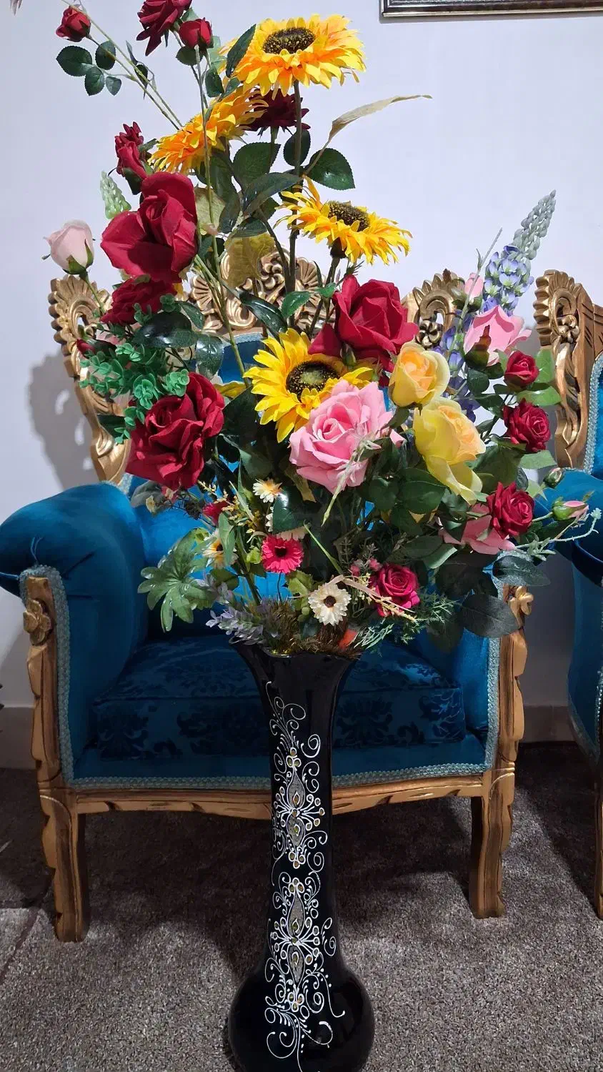 گل و گلدان|گل مصنوعی|دشتابی, |دیوار