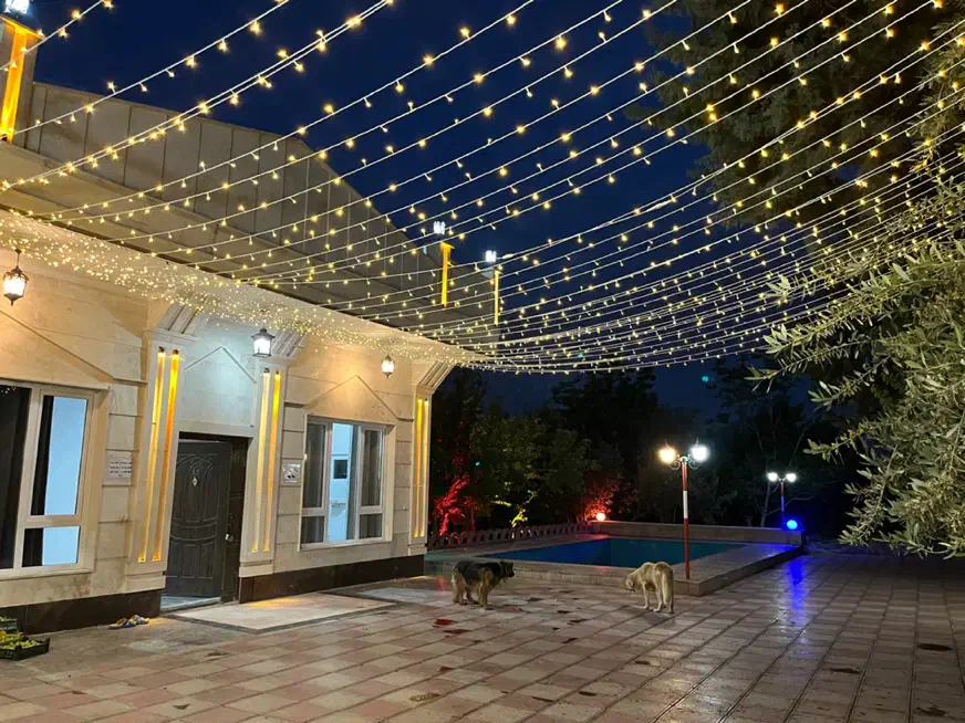 باغ ویلا مراسمی|اجارهٔ کوتاه‌مدت ویلا و باغ|شهریار, دهشاد بالا|دیوار