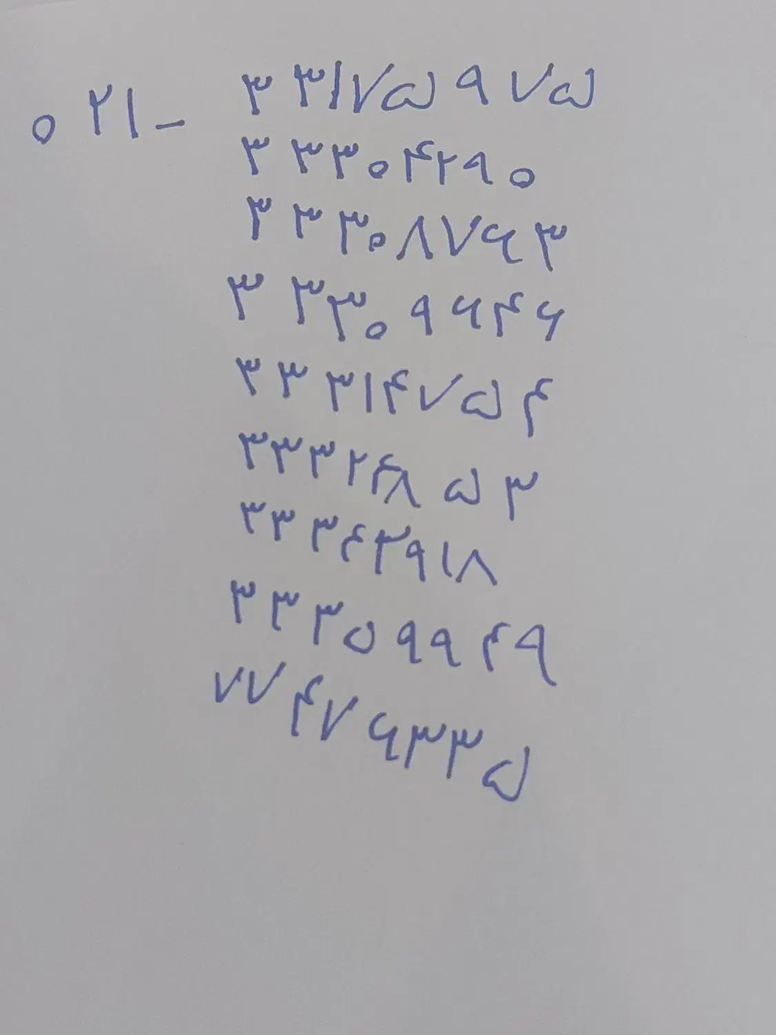 خط ثابت منطقه پیروزی|تلفن رومیزی|تهران, نیروی هوایی (پیروزی)|دیوار