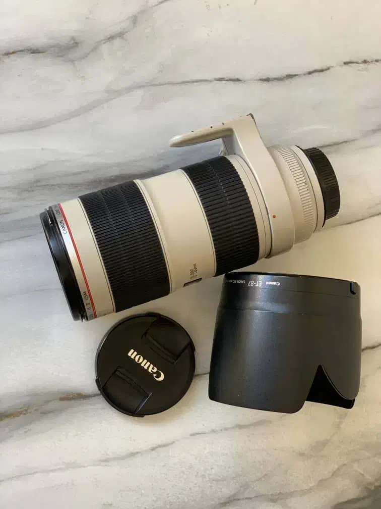 لنز 70 200 کنون f/2.8 ii|دوربین عکاسی و فیلم‌برداری|بندر انزلی, گلشن|دیوار