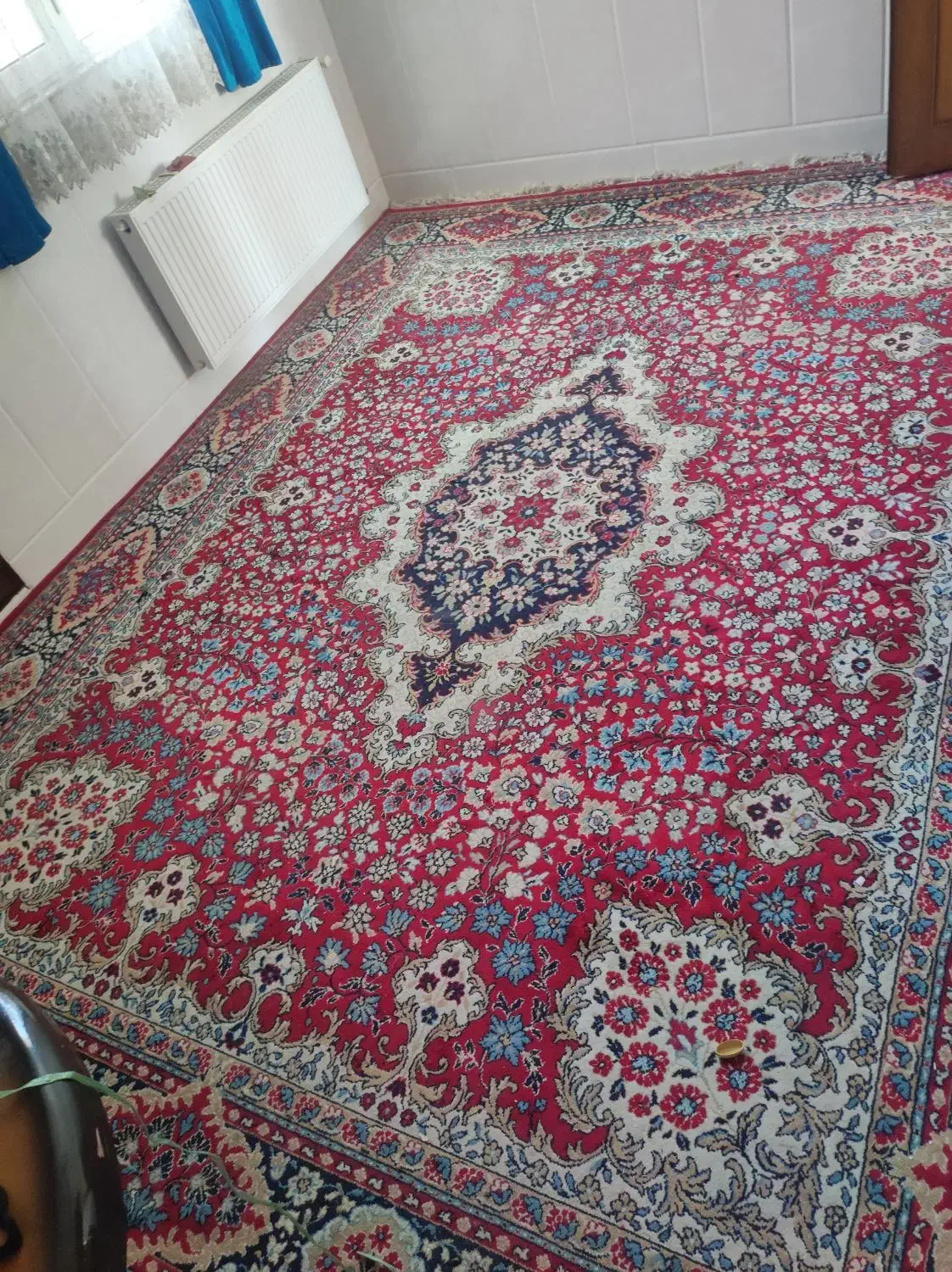 فرش ۱۲ متری سالم و تمییز|فرش|اردکان, |دیوار