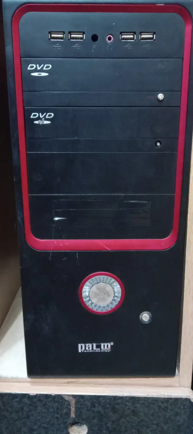 سیستم رم 8 با مانیتور و متعلقات|رایانه رومیزی|حاجی آباد, |دیوار