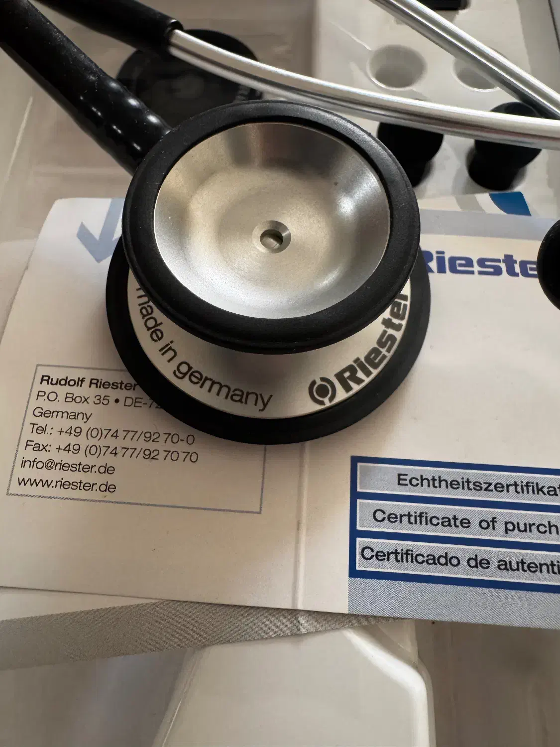 گوشی پزشکی (استتسکوپ) ریشتر آلمان|آرایشی، بهداشتی، درمانی|یزد, |دیوار