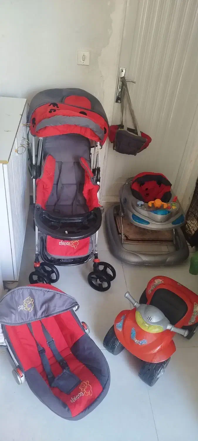 ست چهارتیکه باموتور|اسباب و اثاث بچه|دورود, |دیوار