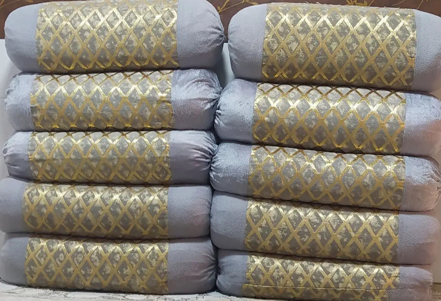 ده عدد رو بالشتی تازه|رختخواب، بالش، پتو|جوانرود, |دیوار