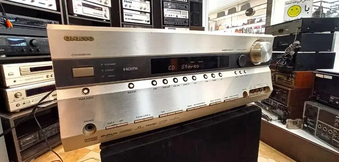 آمپ اونکیو tx sr 605  90|سیستم صوتی خانگی|ساری, |دیوار