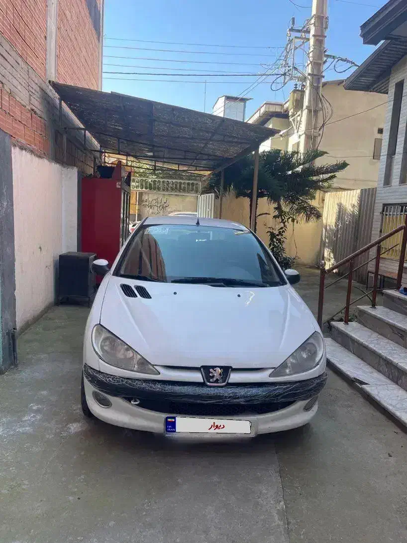 206sd v8 بدون رنگ|خودرو سواری و وانت|قائم‌شهر, |دیوار